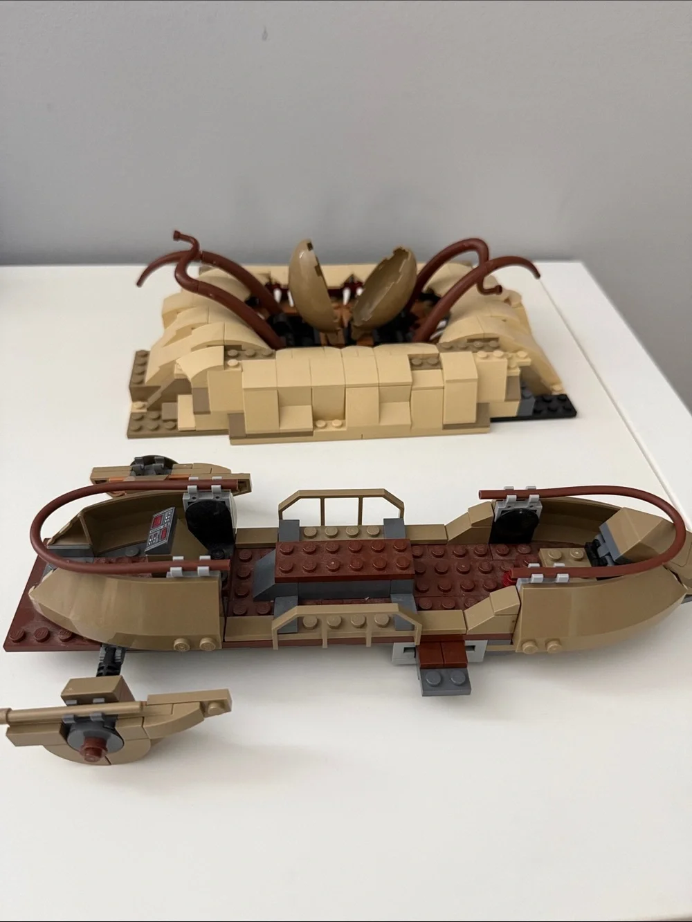 Lego 75020 Jabba’s Sail Barge Bundle with Desert Skiff and Sarlacc Pit